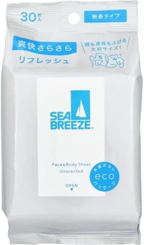 シーブリーズ(SEABREEZE) フェイス＆ボディシート
