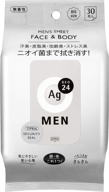エージー(Ag) 24 メン メンズシート フェイス＆ボディ