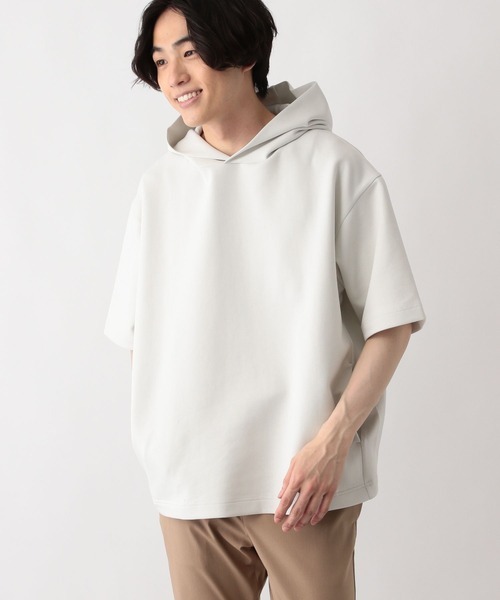 グローバルワーク(GLOBAL WORK) ライトクッションクール パーカー 半袖