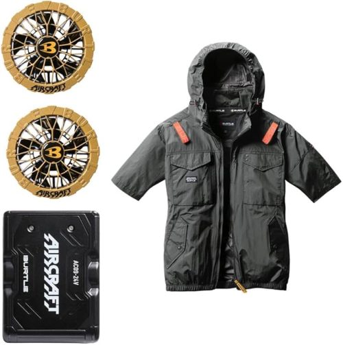 BURTLE エアークラフト 半袖ブルゾン AC1156