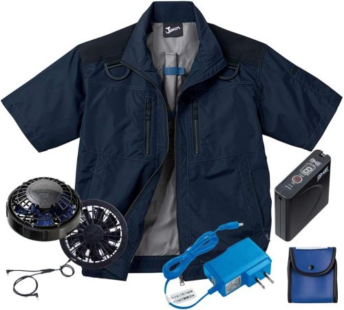 自重堂 Jawin ジャウィンフルハーネス対応半袖ブルゾン 54090