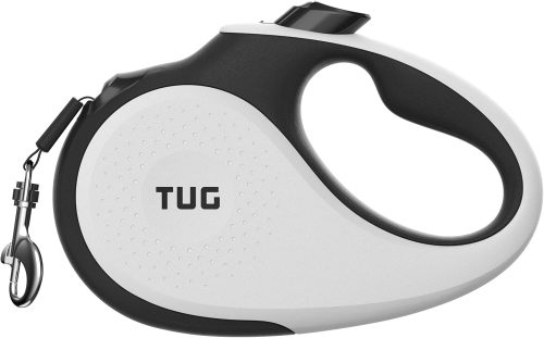 TUG 360°タングルフリー 頑丈引き込み式犬リード スリップ防止ハンドル付き 5m Lサイズ T00-LW