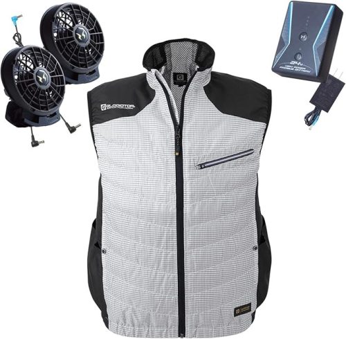 コーコス ボルトクール日傘遮熱風ダウンベスト G-7709