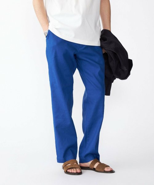 シップス(SHIPS) SHIPS: フレックスリネン イージー パンツ