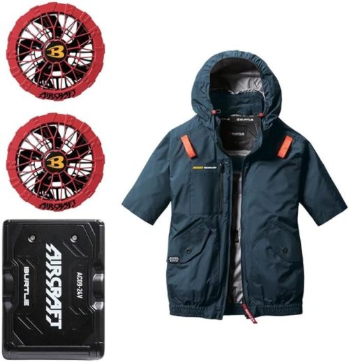 バートル(BURTLE) エアークラフト 半袖 ブルゾン AC2076