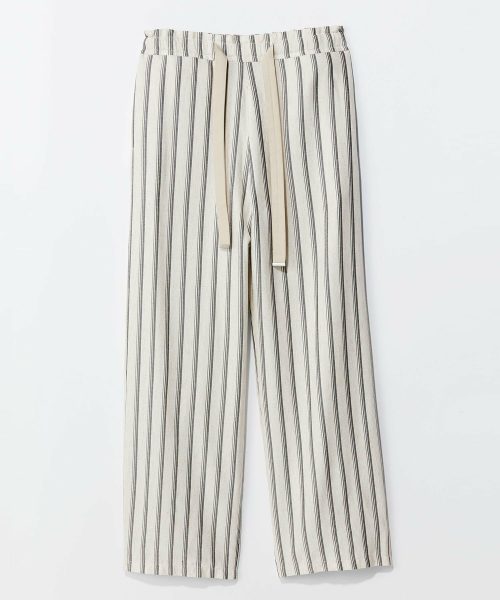 ベイフロー(BAYFLOW) AMERICAN RAG CIE ストライプイージーパンツ