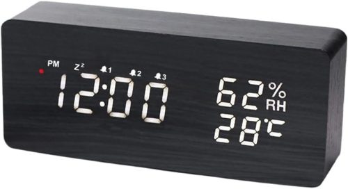 COOLEAD 電波時計 デジタル 目覚まし時計 YC-9088R