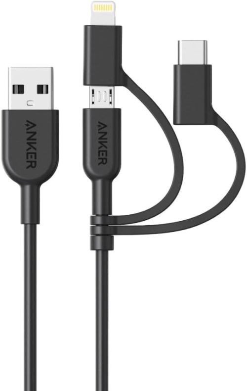 アンカー(ANKER) Anker PowerLine II 3-in-1 ケーブル 0.9m A8436