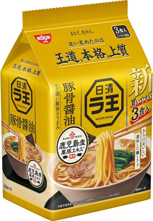 日清食品 日清ラ王 豚骨醤油