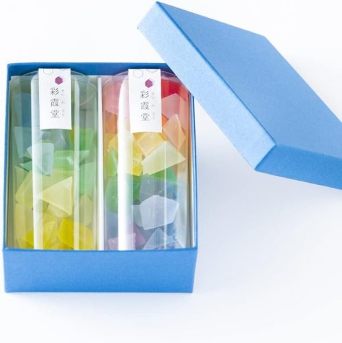 彩霞堂 琥珀糖 化粧箱入り 2個セット