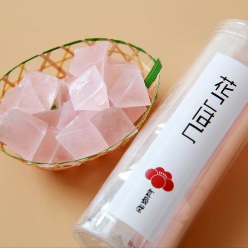 紅梅屋 花こはく 3本入箱 琥珀糖