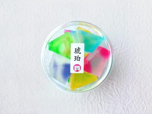 いづも寒天工房 琥珀糖 琥珀・マーブルストーン