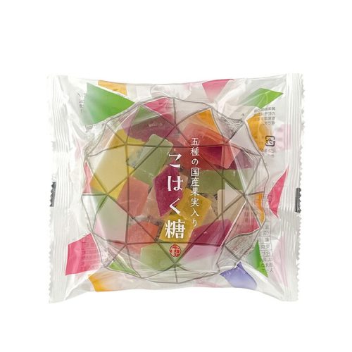 五十鈴 琥珀糖 5種の国産果実入り こはく糖