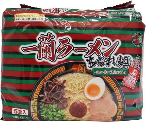 一蘭ラーメン ちぢれ麺 一蘭特製秘伝の粉付