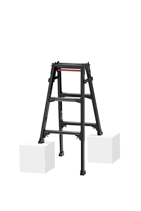 長谷川工業 サイズ豊富な伸縮式脚立 RYZB-09