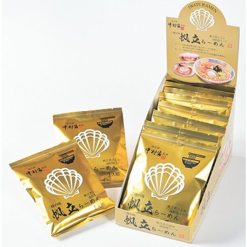 三陸釜石中村屋監修 帆立旨塩味 帆立らーめん