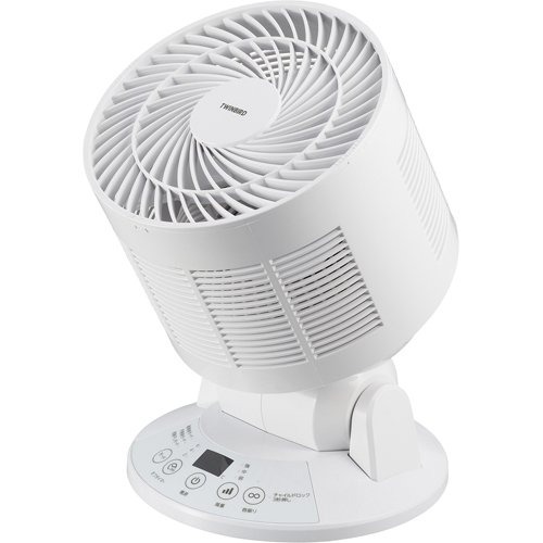 ツインバード(TWINBIRD) 温度センサー付サーキュレーター KJ-4998W