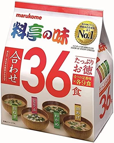 マルコメ たっぷりお徳料亭の味 36食
