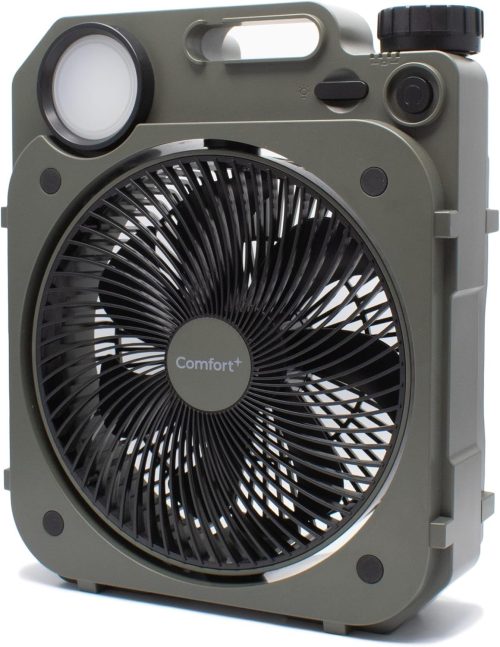 クマザキエイム Confort⁺ 充電式薄型送風扇 Air-Force Fan AF8-17