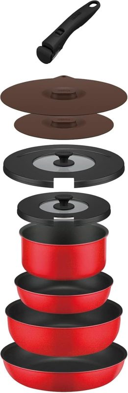 サーモス(THERMOS) 取っ手のとれるフライパン9点セットCA KSC-9A