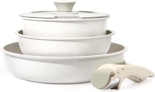 GiPP ノンスティック鍋・フライパン 5点セット