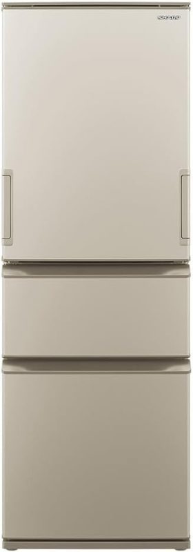 シャープ(SHARP) 冷蔵庫 SJ-X371M-N 374L