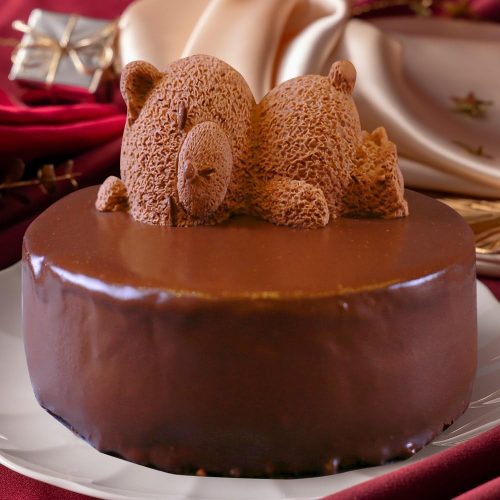 菓匠もりん 生ザッハトルテ くまムース