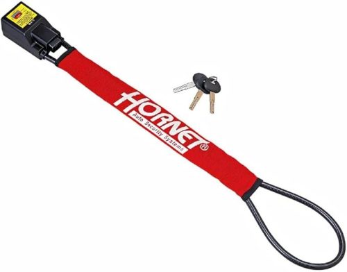 加藤電機 HORNET 専用キータイプワイヤー式ハンドルロック LH-3SR