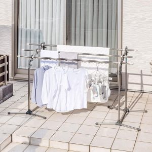 ベランダ物干しのおすすめ30選。折りたたみできるモノや高さ調整できる製品も