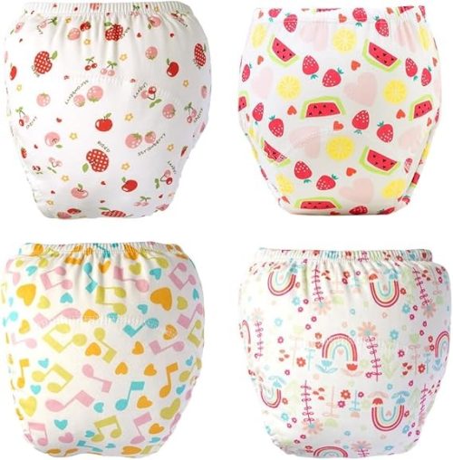 ちゃいなび アンジュスマイル トイレトレーニング パンツ 4枚セット