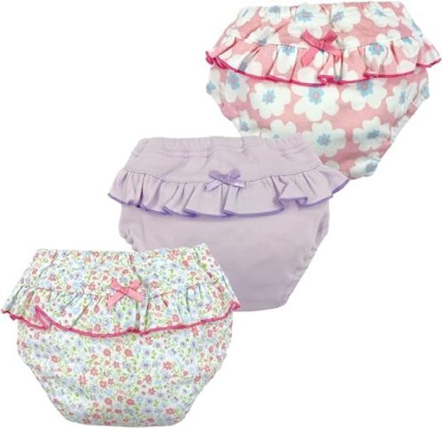 チャックルベビー(Chuckle BABY) フリル付き 4層吊り式トレーニングパンツ 3枚組