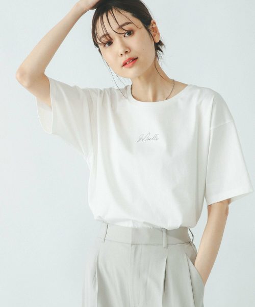 グローバルワーク(GLOBAL WORK) リッチクリーンプリントT半袖