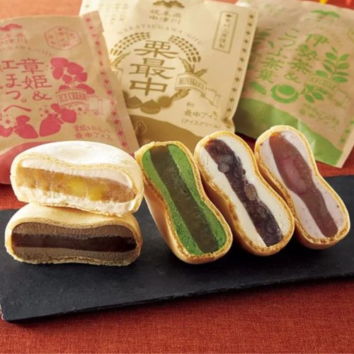 中津川市之瀬 アイス最中