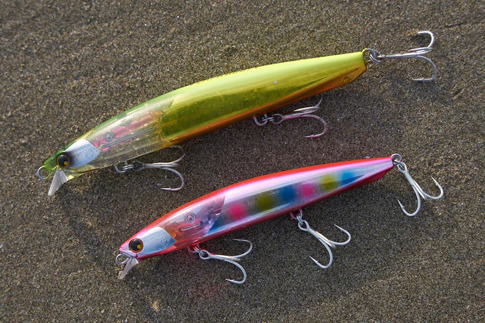 サーフ　ミノー　セット　ヒラメ サーフルアー 4個セット|ヘビーシンキング ミノー 9.5cm 30g