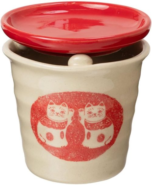 和敬静寂 茶香炉 組招き猫