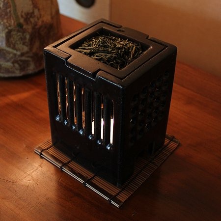 長谷園 茶香炉 角型 AIO