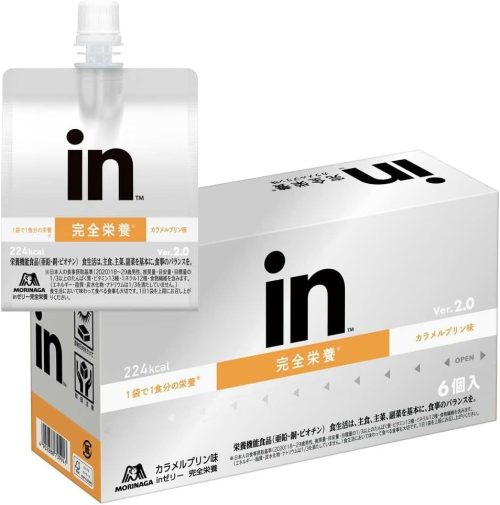 森永製菓 inゼリー 完全栄養 カラメルプリン味