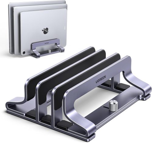 UGREEN ノートパソコンスタンド 縦型 3台収納 35357