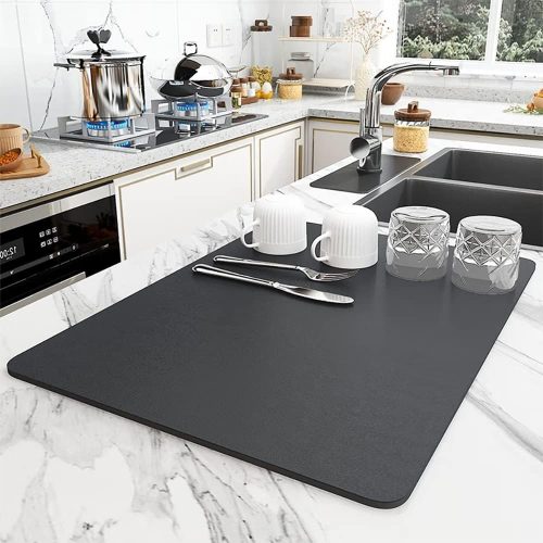 LIMNUO 水切りマット 珪藻土