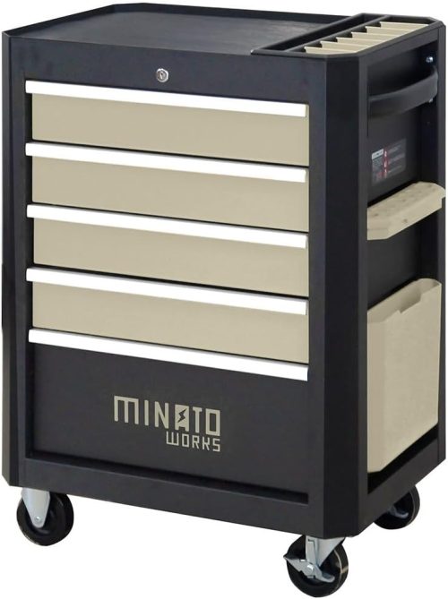 ミナトワークス 高耐久型 ローラーキャビネット 5段 TB-2650B