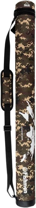 フィッシュマン(Fishman) カモ柄ショートハードロッドケース
