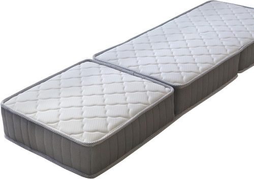 ベッドアンドマットレス マットレス 三つ折り ポケットコイル ZH133P3N