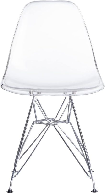 三栄コーポレーション イームズ クリアチェア A1-ZCNCHR