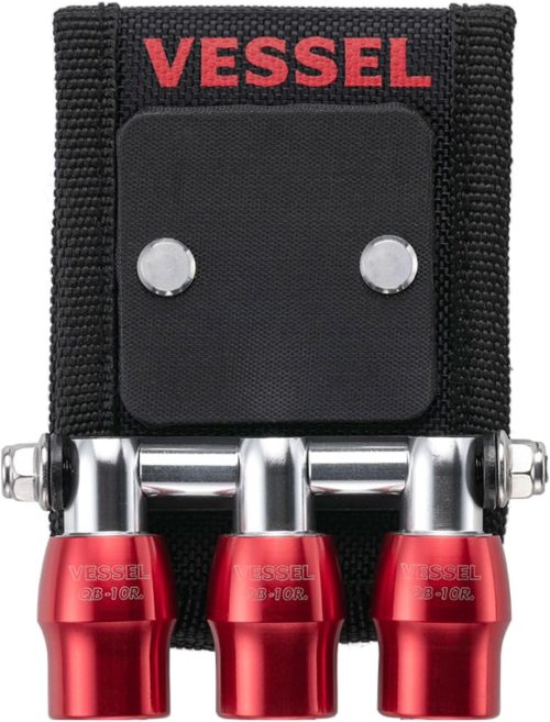 ベッセル(VESSEL) クイックキャッチャー3連ホルダー マグネット付 QB-10MB3