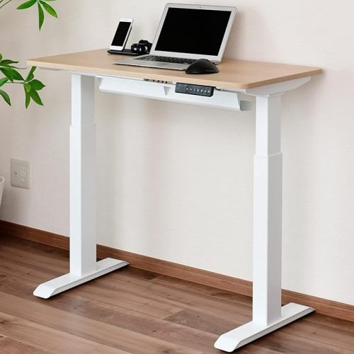 山善(YAMAZEN) 電動昇降デスク 奥行スリム 幅100cmタイプ