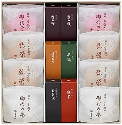 とらや 羊羹・最中詰合せ 3号