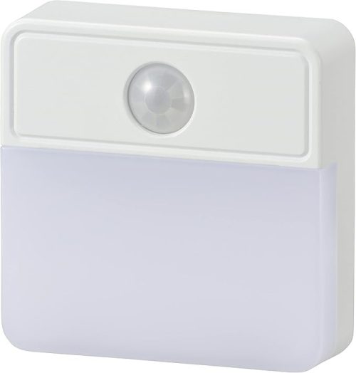 オーム電機(OHM) LED明暗人感センサー式ナイトライト NIT-ALA6JSQ-WN