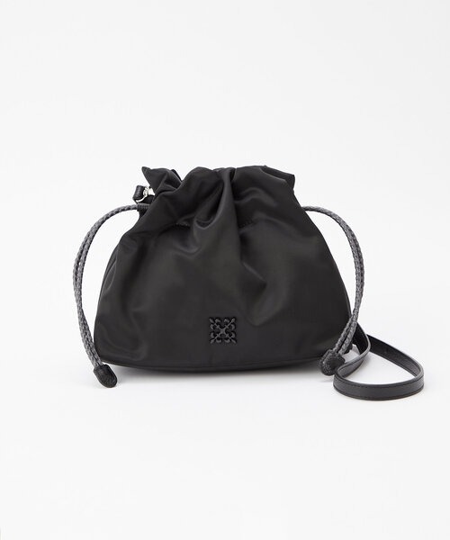 ラシット(russet) 巾着ショルダーバッグ