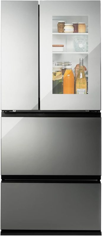 ツインバード 中身が見える冷蔵庫 HR-EI35B