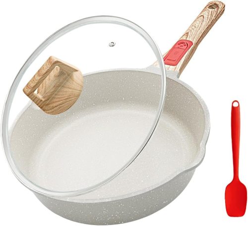 RANXINGST フライパン 24cm 蓋付き くっつかない